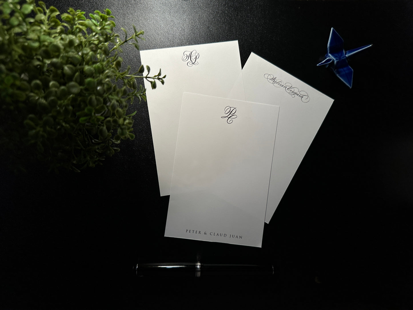 Notepad - Custom Calligraphy