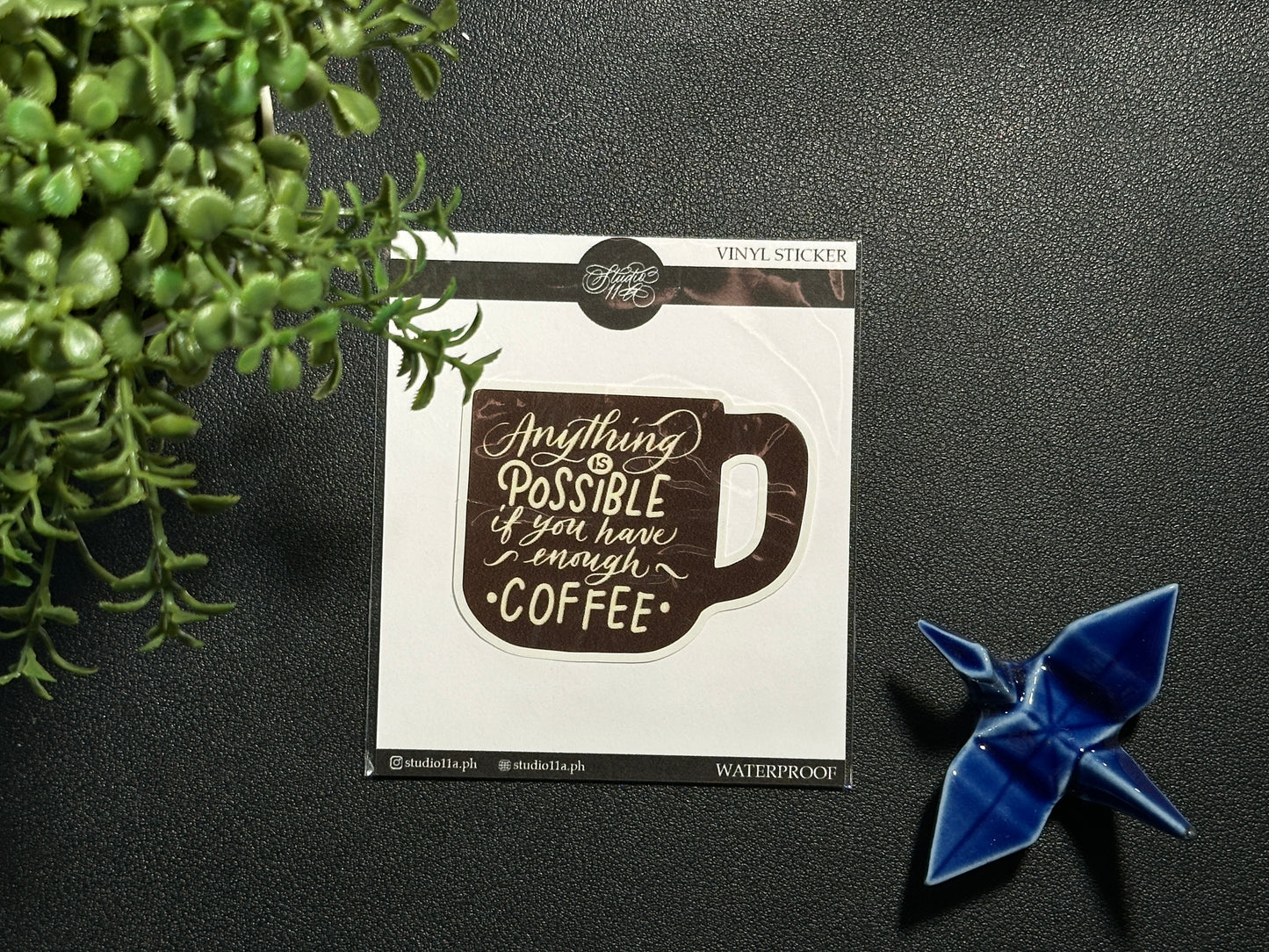 Solo Sticker - Coffee Life - Anything is Possible with Coffee