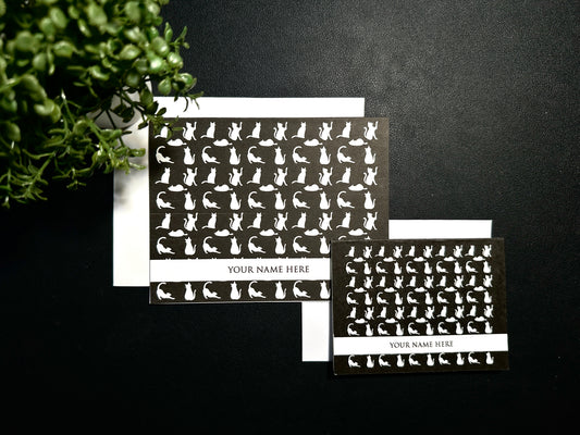 Bifold Notecard Set - Cats