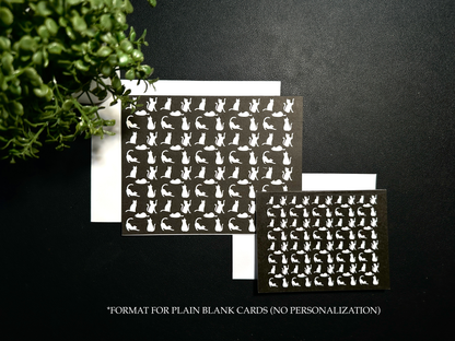 Bifold Notecard Set - Cats