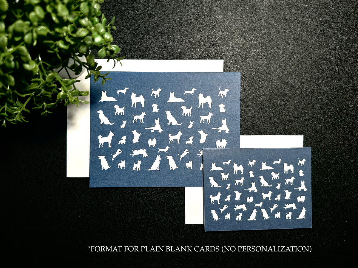 Bifold Notecard Set - Dogs
