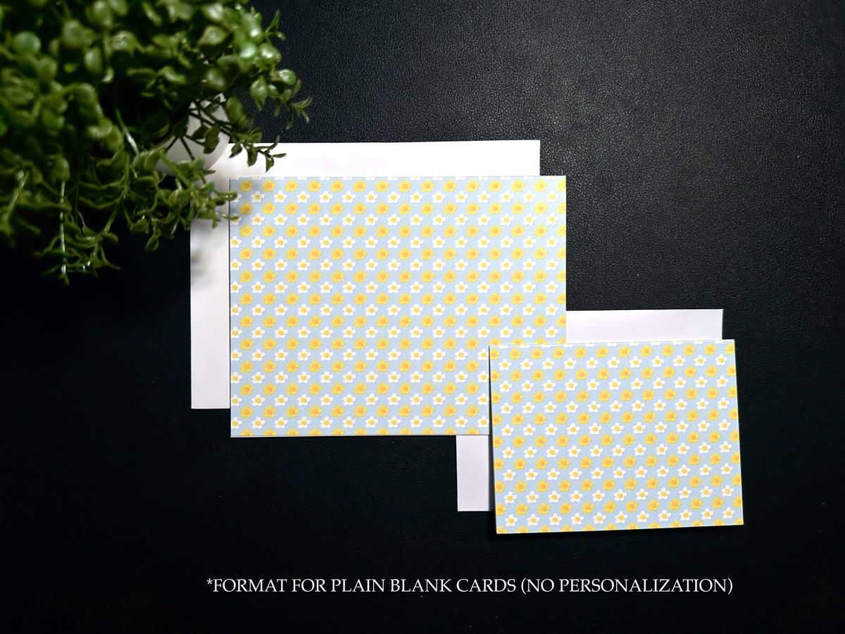 Bifold Notecard Set - Florettes
