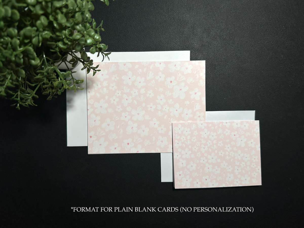 Bifold Notecard Set - Sakura Blossoms 2