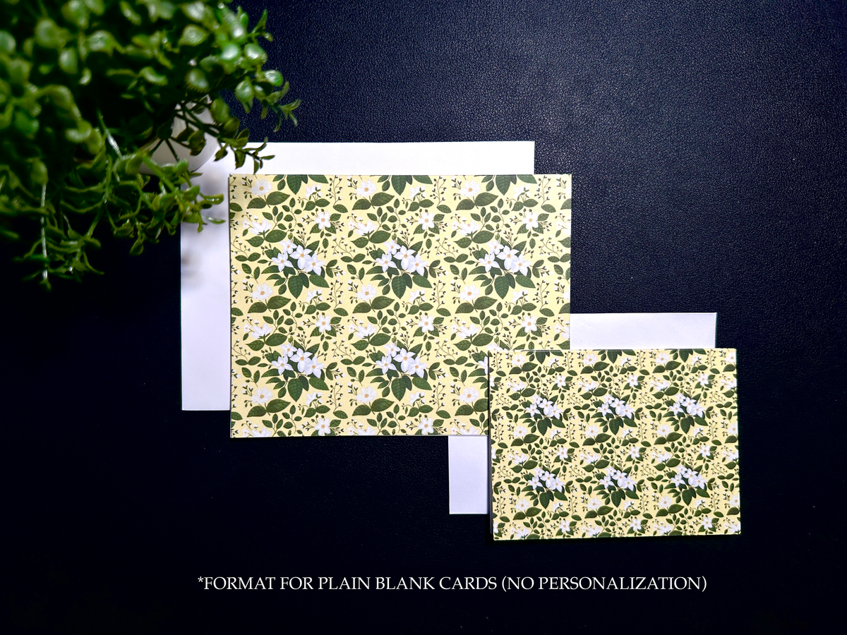 Bifold Notecard Set - Jasmine