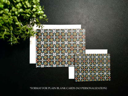 Bifold Notecard Set - Sashiko 1
