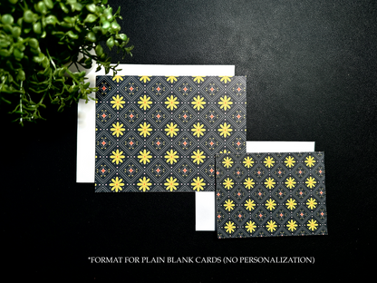 Bifold Notecard Set - Sashiko 2