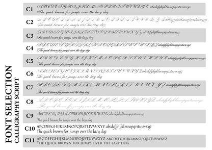 Flat Notecard Set - Starry Sky