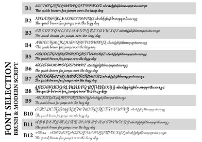 Flat Notecard Set - Starry Sky