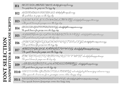 Flat Notecard Set - Starry Sky