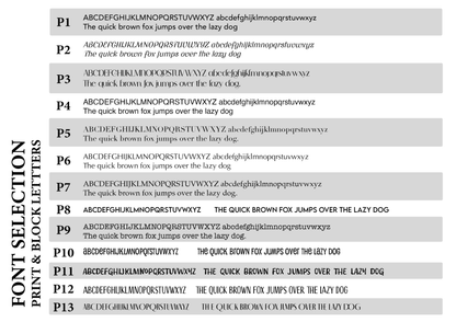 Flat Notecard Set - Starry Sky