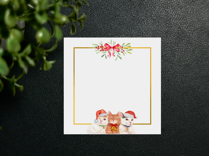 Square Gift Tags - Holiday - Puspins