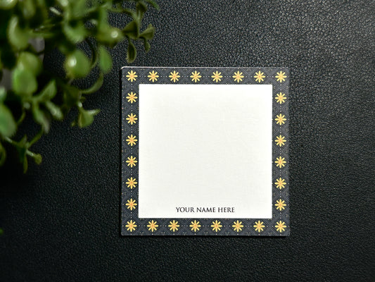 Square Gift Tags - Sashiko 2