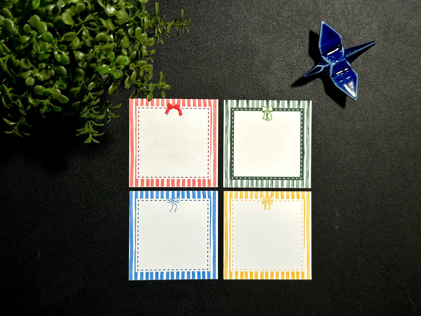 Square Gift Tags - Stripes