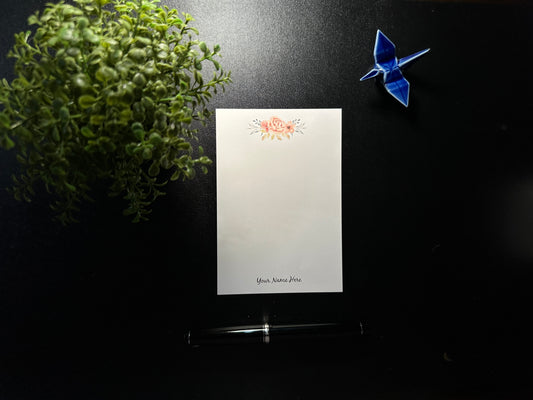 Notepad - Floral Bouquet 1