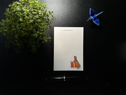 Notepad - Holiday Doxie