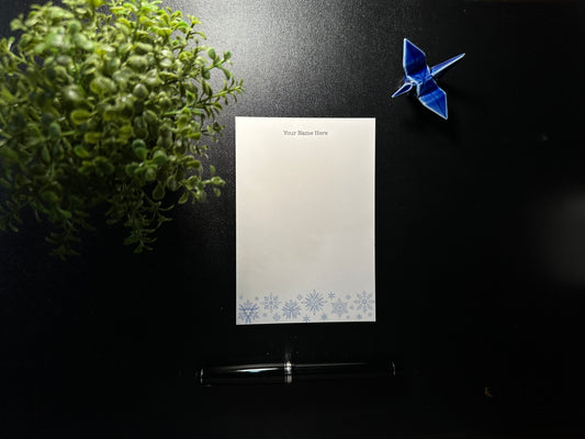 Notepad - Snowflake 2