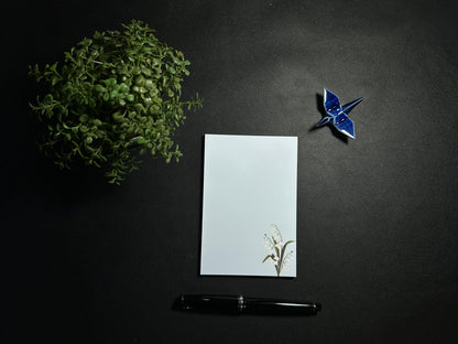 Notepad - Lily of the Valley