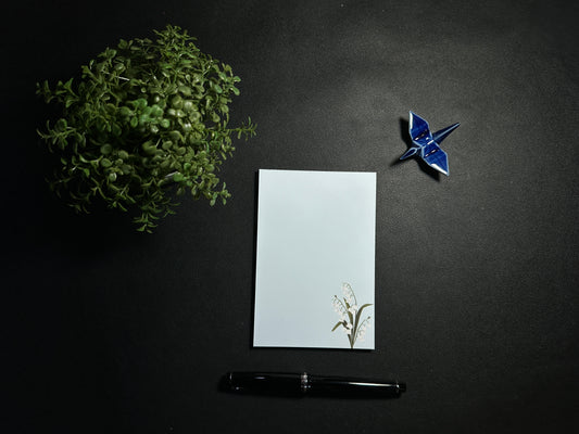 Notepad - Lily of the Valley