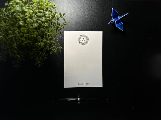 Notepad - Floral Wreath 2