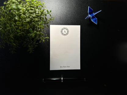 Notepad - Floral Wreath 3