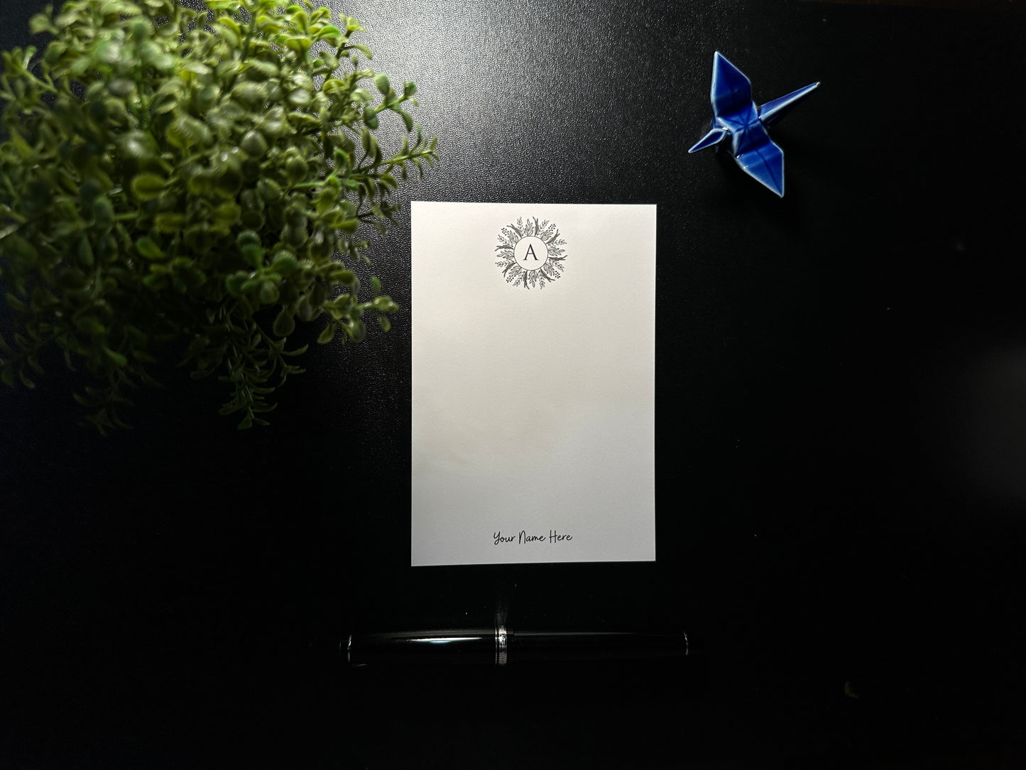 Notepad - Floral Wreath 4