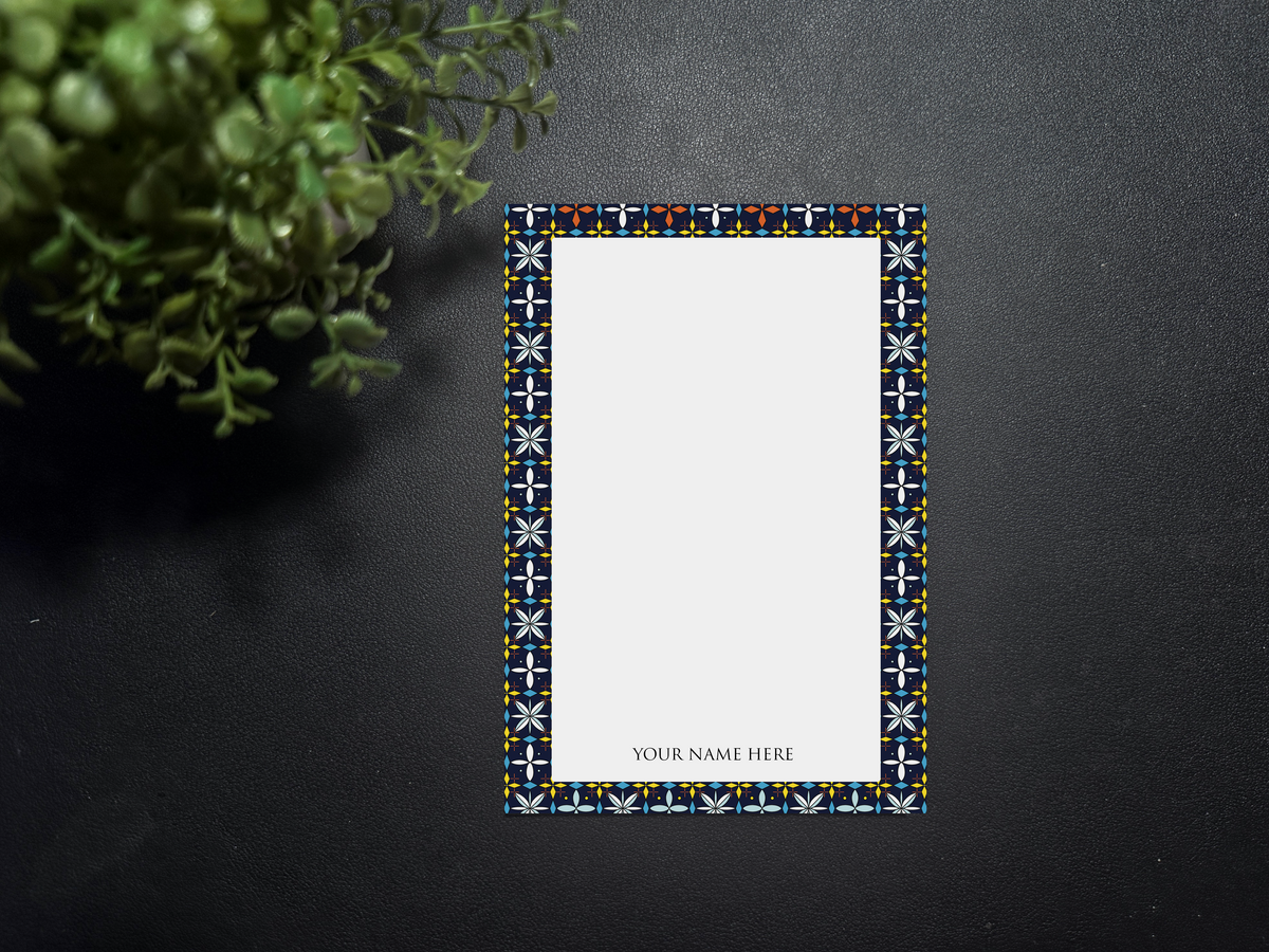 Notepad - Sashiko 1