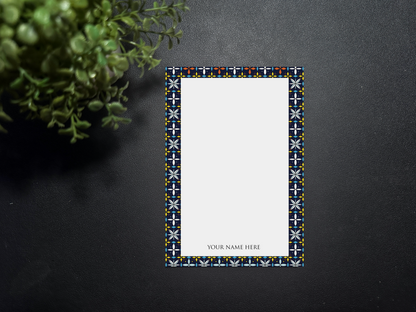Notepad - Sashiko 1