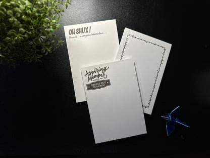 Statement Pads - Part 2