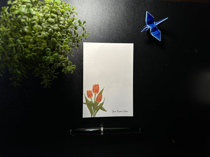 Notepad - Tulips