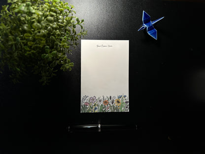 Notepad - Wildflowers
