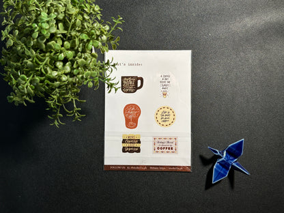 Sticker Set - Coffee Life