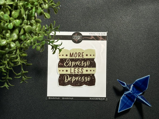 Solo Sticker - Coffee Life - More Espresso