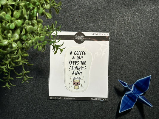 Solo Sticker - Coffee Life - Sungit