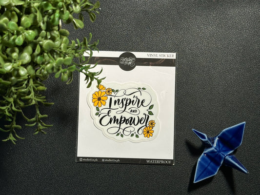 Solo Sticker - Go Girl - Inspire and Empower