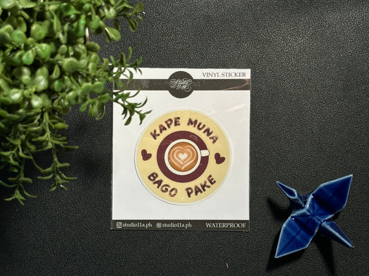Solo Sticker - Kape Muna